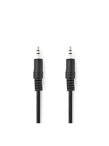 AUX Кабел stereo 3.5mm M - stereo 3.5mm M, 2m, черен, CAGP22000BK20