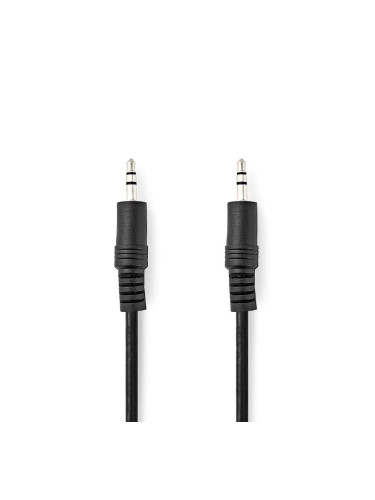 AUX Кабел stereo 3.5mm M - stereo 3.5mm M, 10m, черен, CAGL22000BK100, Nedis