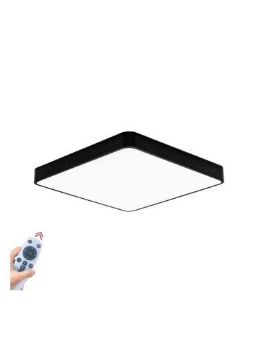 LED плафон JADE, 45W, 230VAC, 3680lm, 3в1 цвята, IP20, 500x500x50mm, BH16-05291, квадрат
