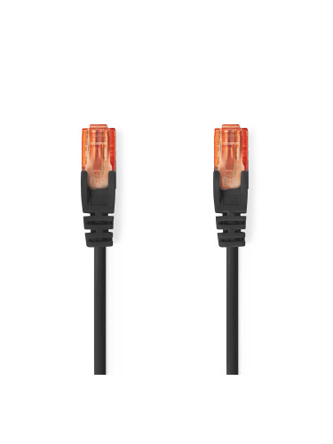 LAN кабел, категория 6, RJ45 към RJ45, 10m, CCGP85200BK100, NEDIS