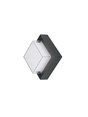 LED градинска лампа, 15W, 230VAC, 1450lm, 4000K, неутрално бяла, IP65, влагозащитена, BG38-01311