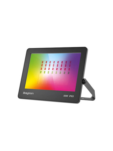 LED прожектор, 50W, 230VAC, RGB, IP65, BT66-05091