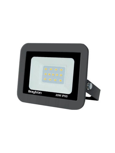 LED прожектор, 20W, 230VAC, 1620lm, 3000K, топло бял, IP65, BT60-12002