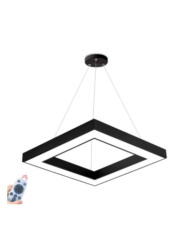 LED панел, висящ, BLADE, 45W, 230VAC, 4650lm, 3в1 цвят, IP20, 60x600x600mm, BH16-07291, квадрат