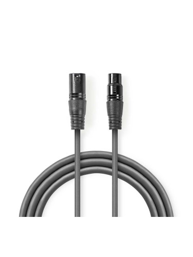 Професионален кабел, CANON/m-CANON/f, 10m, COTG15010GY100