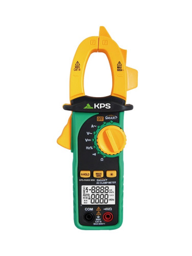KPS-PA900MINI - Амперклещи, LCD(6000), Vdc, Vac, Aac, Ohm, Hz, KPS