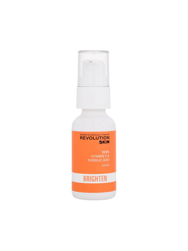 Revolution Skincare Brighten 12,5% Vitamin C & Ferulic Acid Serum Серум за лице за жени 30 ml