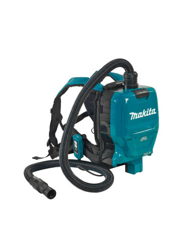 Прахосмукачка акумулаторна за сухо почистване, Makita DVC261Z, 18+18V, LXT, 140W, 7.5 л