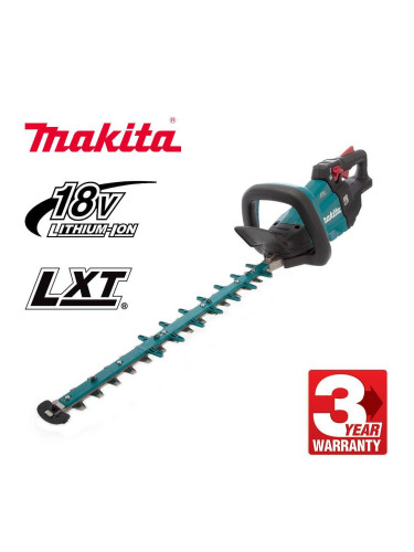 Храсторез акумулаторен Makita DUH502Z, 18V, LXT, 50 см нож