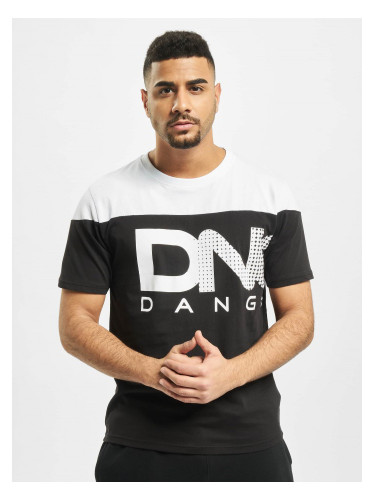 Мъжка памучна тениска в черно Dangerous DNGRS Gino
