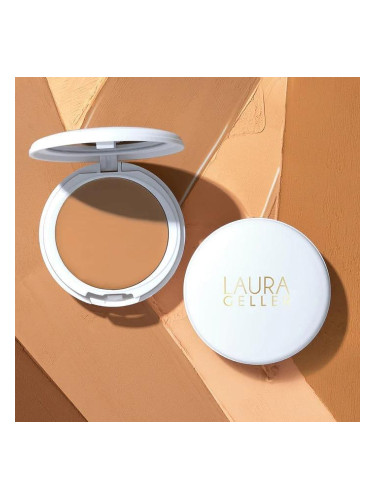 Анти-ейдж компактен крем фон дьо тен Laura Geller Timeless Skin Cream Compact Foundation