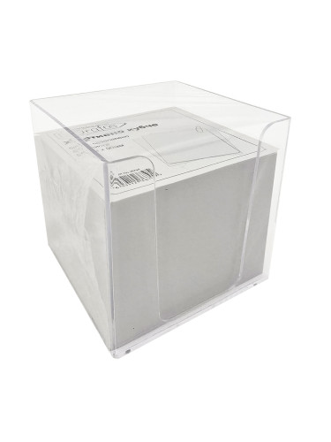 Кубче харт.Grafos 90/90 бяло PVC 800л
