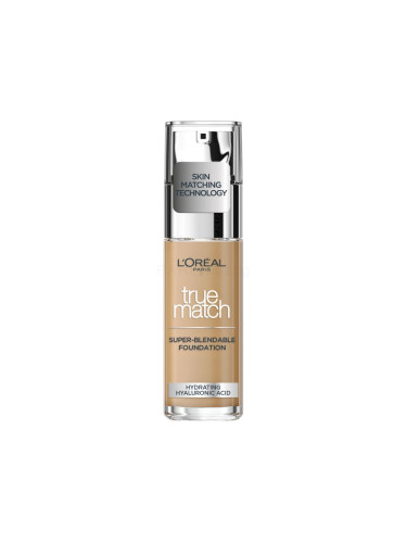 L'Oréal Paris True Match Super-Blendable Foundation Фон дьо тен за жени 30 ml Нюанс 6D/W Golden Honey