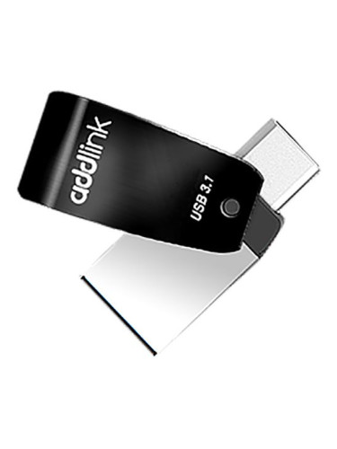 Памет USB flash OTG 32GB Addlink T65 чрн