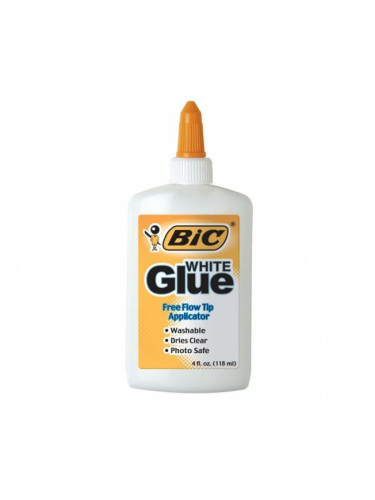 Лепило Bic White Glue, течно, 118 мл.