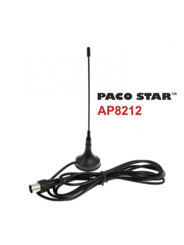 DVB-T цифрова ефирна антена с магнит Paco star (AP8212)