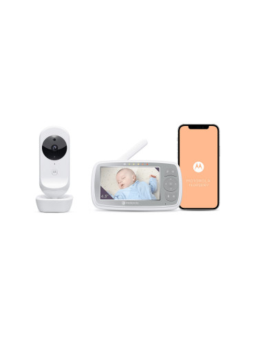 Бебефон Motorola VM44 Connect 4.3” Wi-Fi Video Baby Monitor