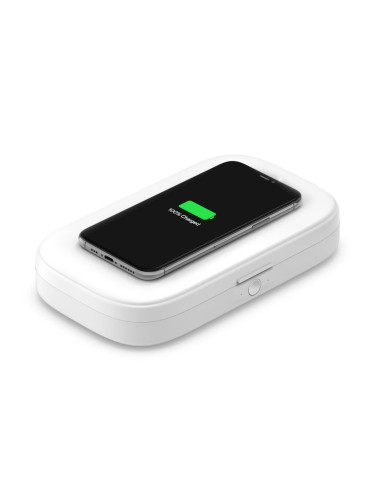UV стерилизатор Belkin с безжично зареждане 10W, Бял