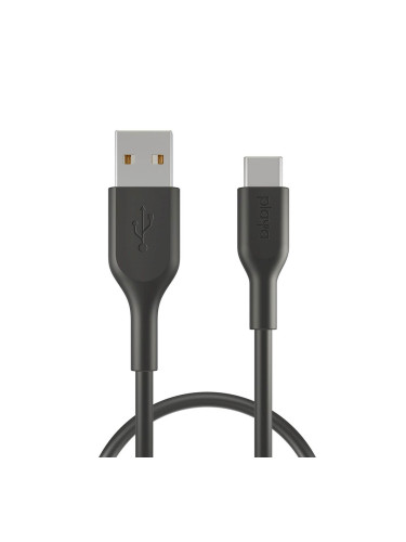 Кабел Belkin Playa USB-C към USB-A 1M, Черен