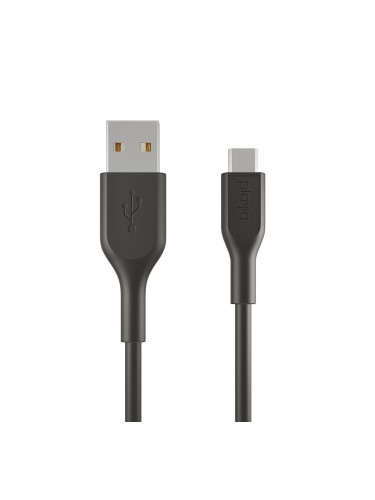 Кабел Belkin Playa USB-A към micro USB 1M, Черен