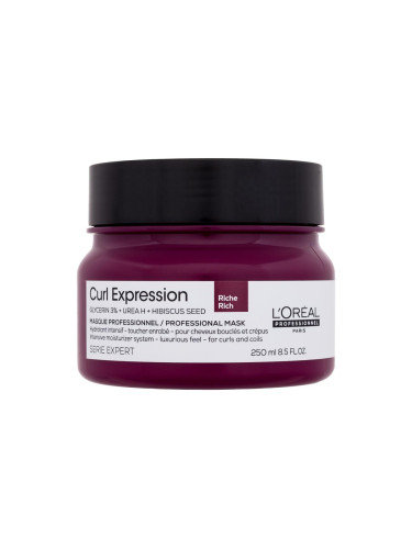 L'Oréal Professionnel Curl Expression Professional Rich Mask Маска за коса за жени 250 ml