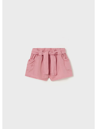Бебешки къс панталон в розов цвят Mayoral