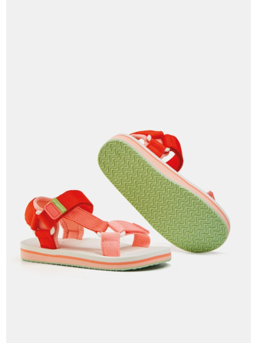Детски сандали за момче в цвят корал Mayoral