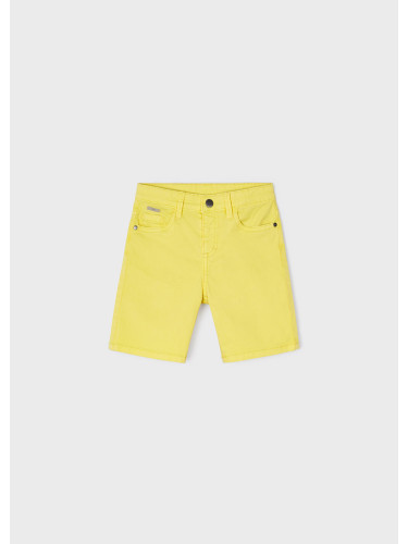 Детски къси панталони за момче в жълт цвят Mayoral