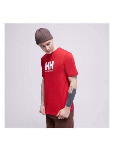 Helly Hansen Тениска Hh Logo мъжки Дрехи Тениски 33979163 Червен
