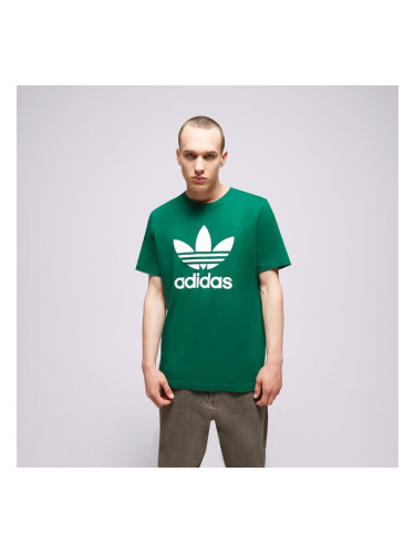 Adidas Тениска Trefoil мъжки Дрехи Тениски IA4819 Зелен