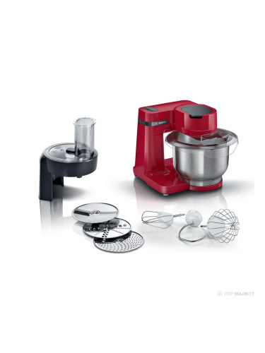 Кухненска машина, планетарен миксер BOSCH MUMS2ER01 Serie | 2, 700 W, червен 