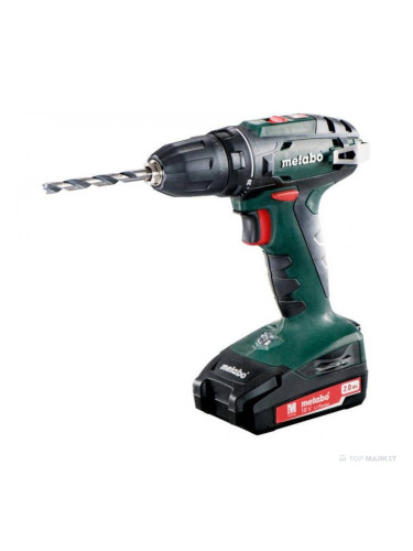 Акумулаторен винтоверт METABO BS 18 2x2.0AH 10mm