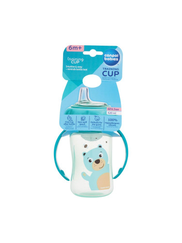 Canpol babies Cute Animals Training Cup Bear Чаша за деца 320 ml