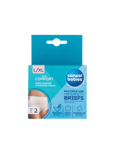 Canpol Babies Air Comfort Multiple-Use Maternity Briefs L/XL Бикини за родилки за жени 2 бр