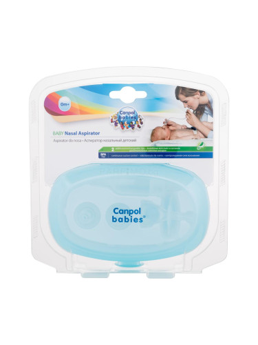 Canpol babies Baby Nasal Aspirator Аспиратор за назални секрети за деца 1 бр