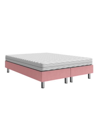 Тапицирано легло Lux-Baza-Roz-200 x 160 x 30