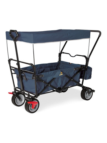 Paxi dlx Comfort сгъваема количка със спирачка - синя