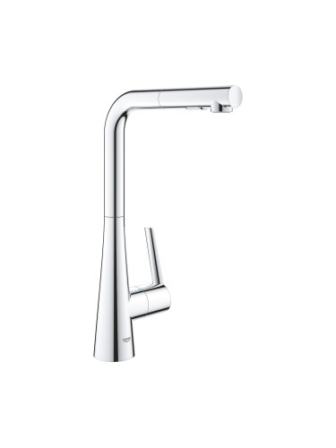 Кухненски кран Grohe Zedra-Glossy Silver