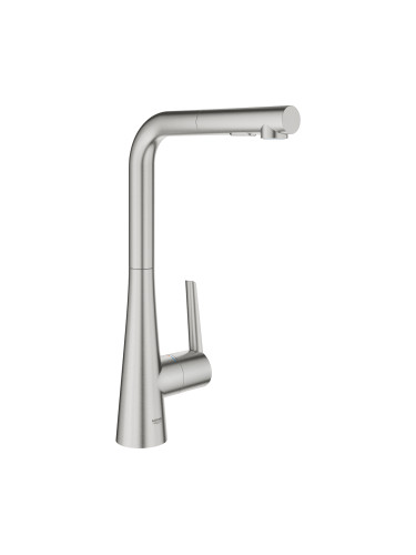 Кухненски кран Grohe Zedra-Silver Mat