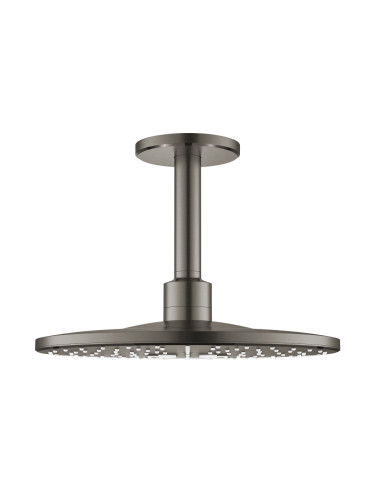Ceiling Душ глава с рамо Grohe Rain Душ Smart Active-Anthracite Mat