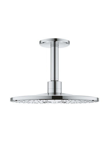 Ceiling Душ глава с рамо Grohe Rain Душ Smart Active-Glossy Silver
