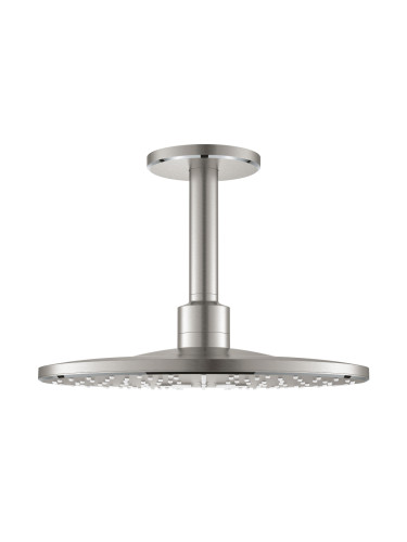 Ceiling Душ глава с рамо Grohe Rain Душ Smart Active-Silver Mat