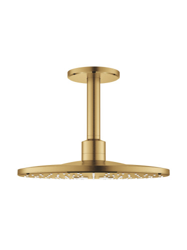 Ceiling Душ глава с рамо Grohe Rain Душ Smart Active-Gold Mat