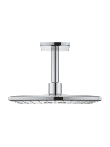 Ceiling Душ глава с рамо Grohe Rain Душ Smart Active ΙΙ-Glossy Silver
