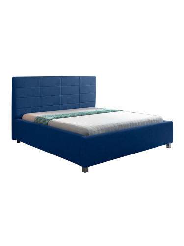 Тапицирано легло Nueve-140 x 200-Blue-Without lifting mechanism