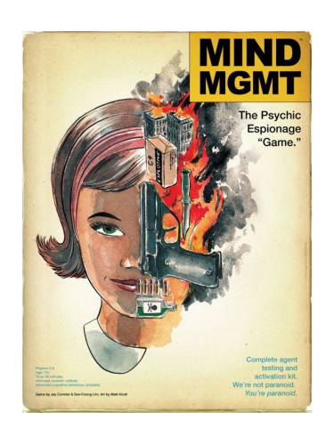  Настолна игра Mind MGMT: The Psychic Espionage 