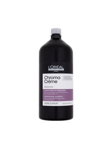 L'Oréal Professionnel Chroma Crème Professional Shampoo Purple Dyes Шампоан за жени 1500 ml