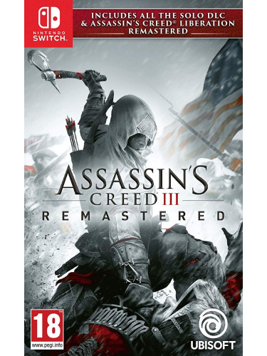 Игра Assassin's Creed III Remastered + All Solo DLC & Assassin's Creed Liberation за Nintendo Switch