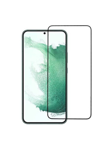 Стъклен протектор MBX 5D Slim с цяло лепило, За Samsung Galaxy S23 (S911B), Черен