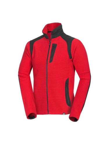 Northfinder SZYMON Мъжки суитшърт, червено, размер